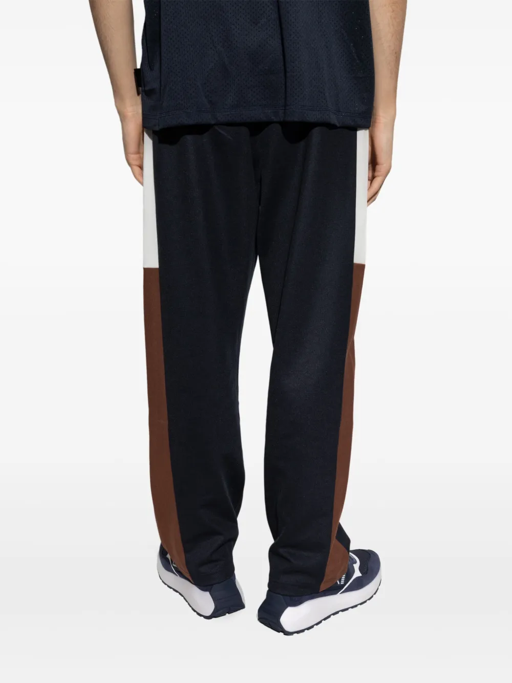 Ea7 Emporio Armani Trainingsbroek met vlakken Blauw