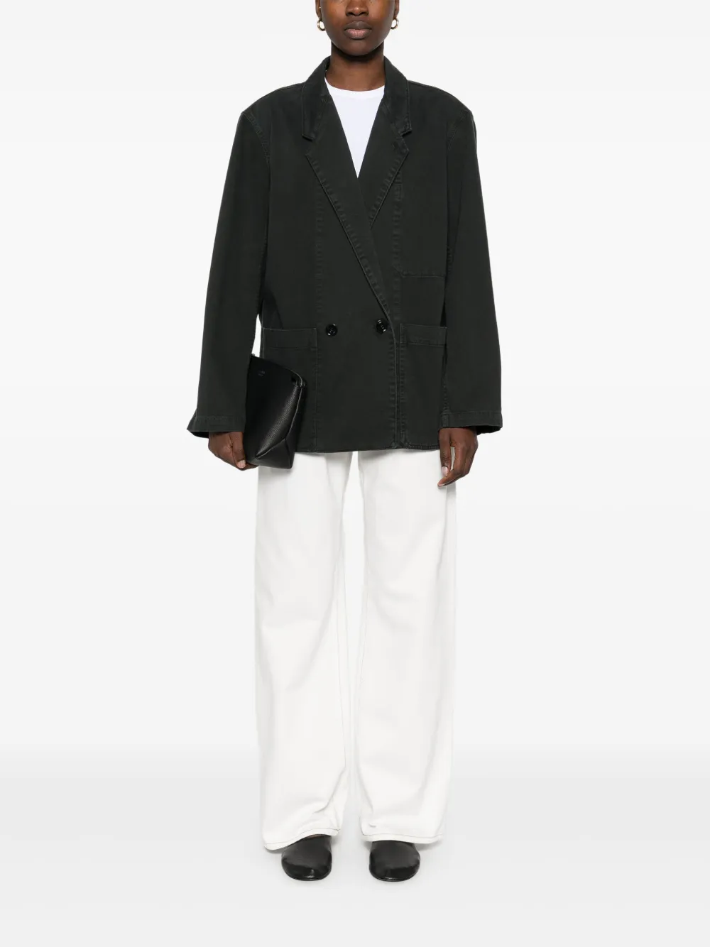 LEMAIRE Workwear blazer Blauw