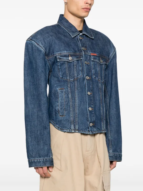 Martin Rose デニムジャケット Martine Rose デニムジャケット | ブルー | FARFETCH JP