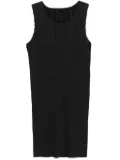 Pleats Please Issey Miyake plissé mini dress - Black