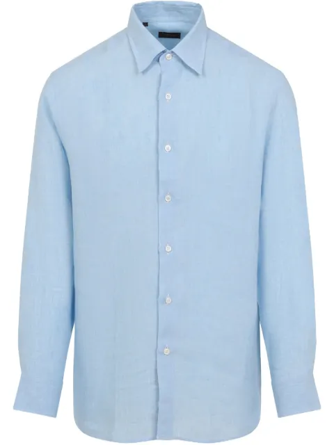 Brioni camisa de lino