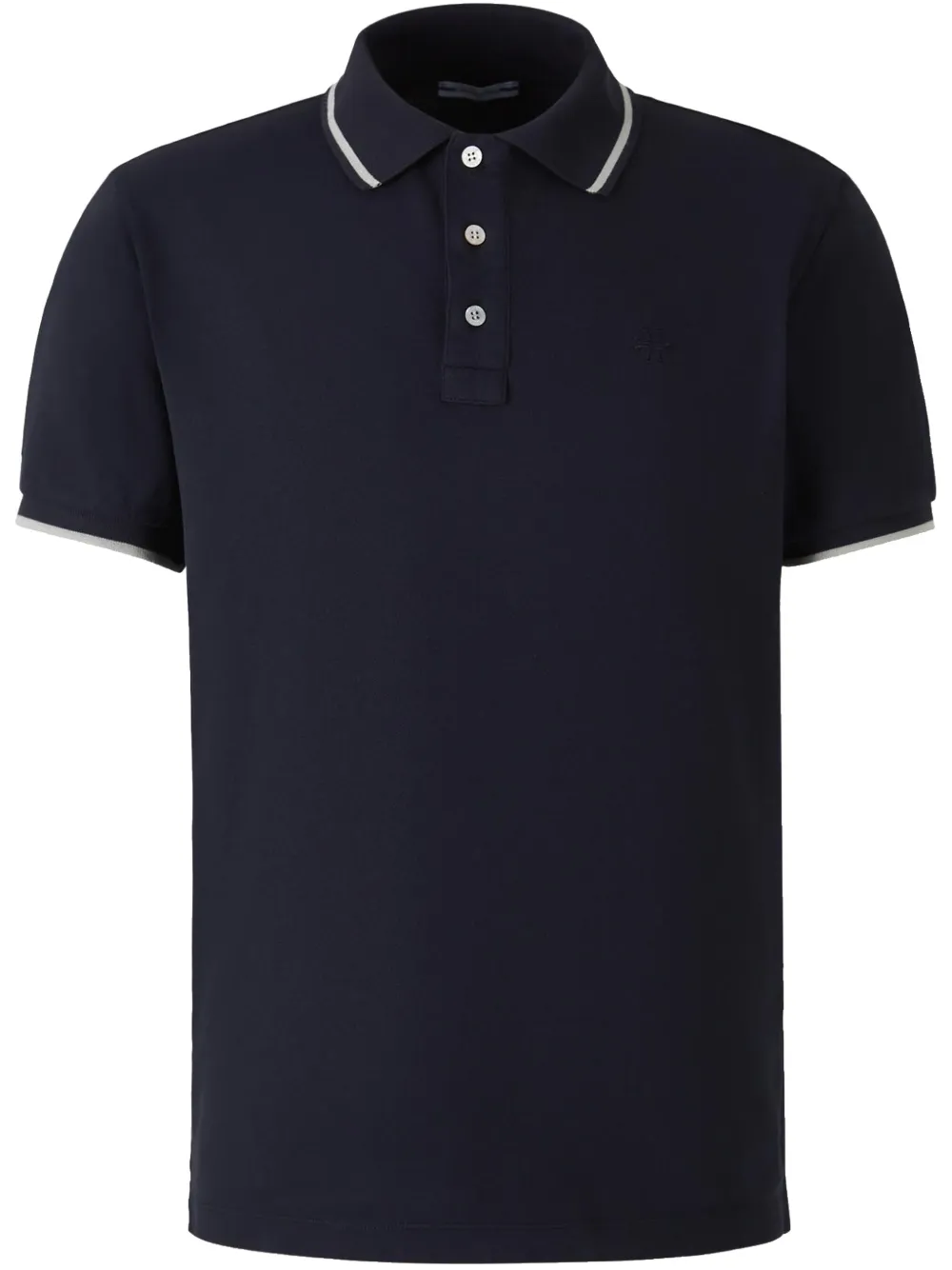 Jacob Cohën striped-border polo shirt