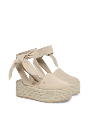 Gianvito Rossi>>シャンティレザーエスパドリーユサンダル Gianvito Rossi ジャンヴィトロッシ レディース サンダル サイズ