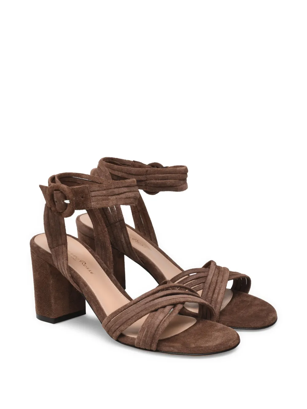 Gianvito Rossi 70mm Lianne sandals Brown