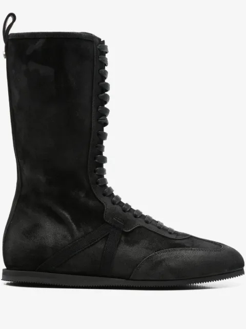 Ann Demeulemeester suede boots