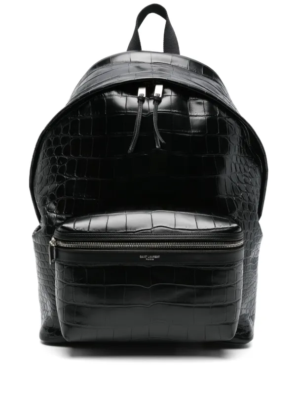 Saint Laurent シティ バックパック | ブラック | FARFETCH JP