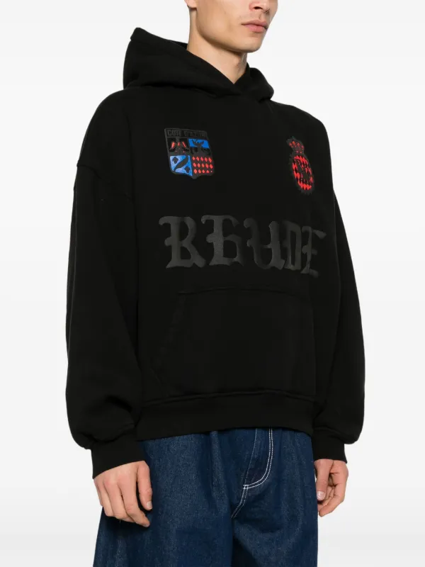 RHUDE ロゴ Cote D'Azur フーディ パーカー RHUDE Cote D'Azur Hoodie | Black | FARFETCH