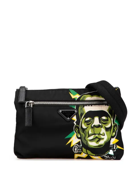 Prada Pre-Owned 2013-2024 Universal Studios Tessuto Frankenstein crossbody bag