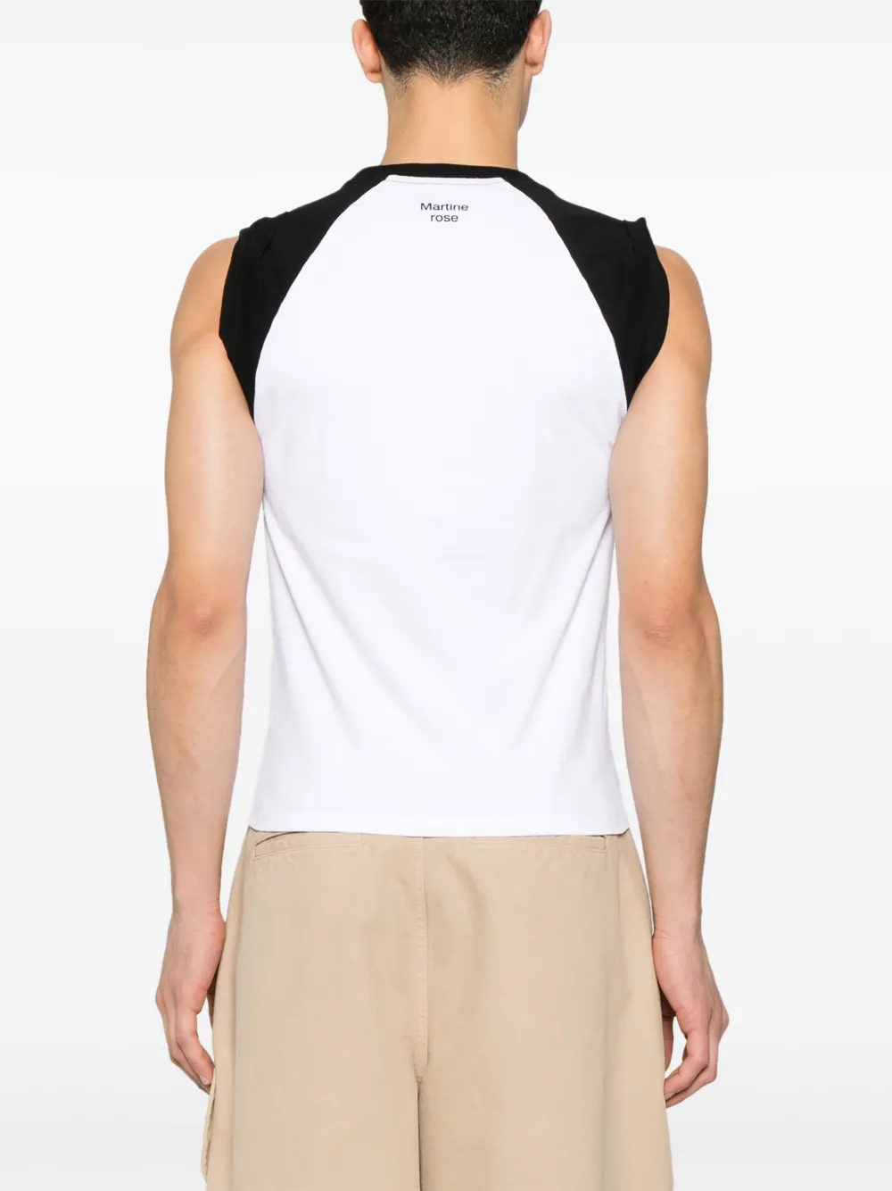 Martine Rose Tanktop met print Wit