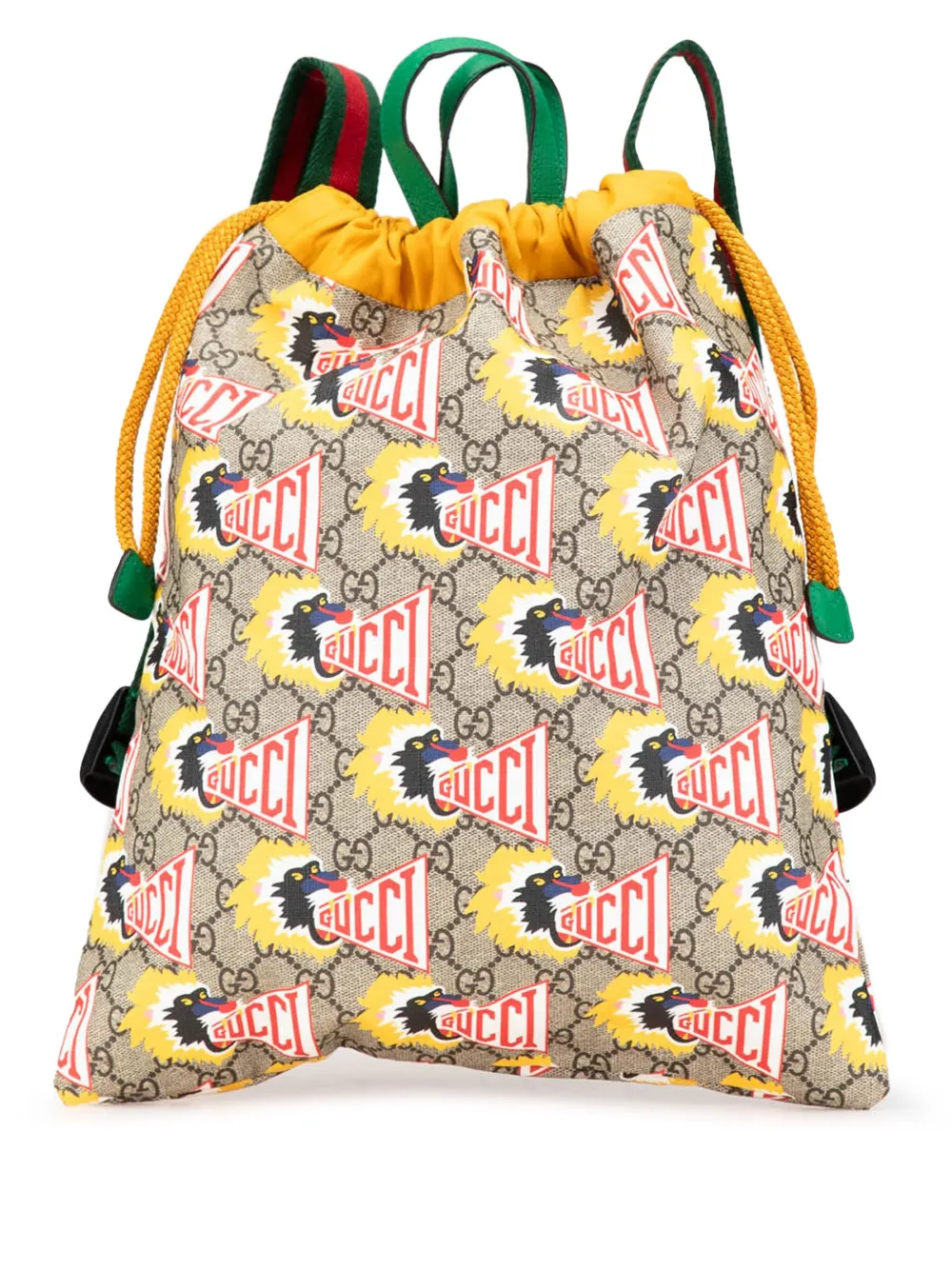 Gucci Pre-Owned Zaino Baboon Children's in tessuto GG Supreme 2016-2025 | marrone | Image 1