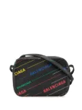 Balenciaga Pre-Owned 2010-2024 XS Leather Logo Print Everyday Camera Bag crossbody bag - Black