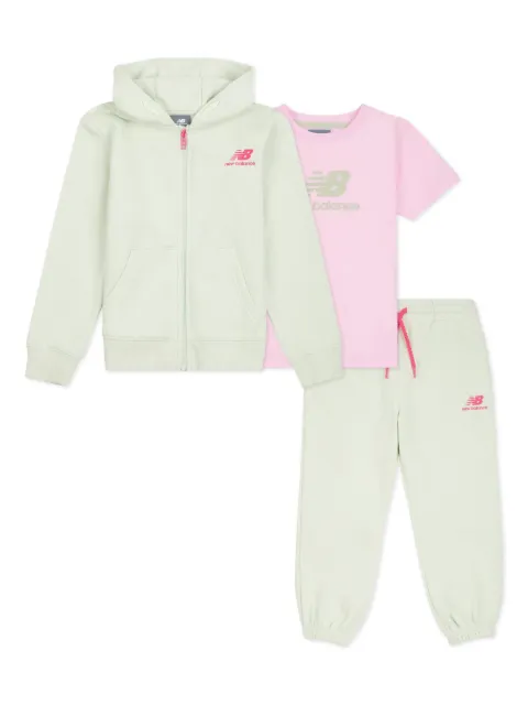 New Balance Kids logo-print tracksuit (set of three)