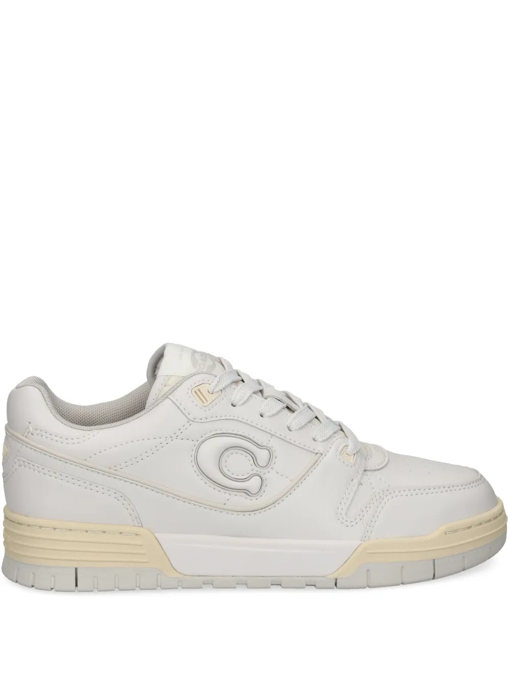 Coach leather sneakers White