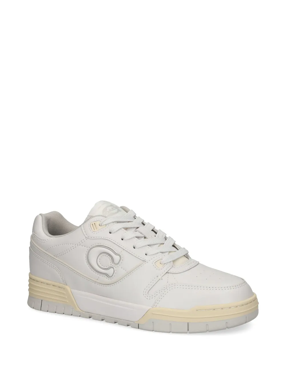 Coach leather sneakers White