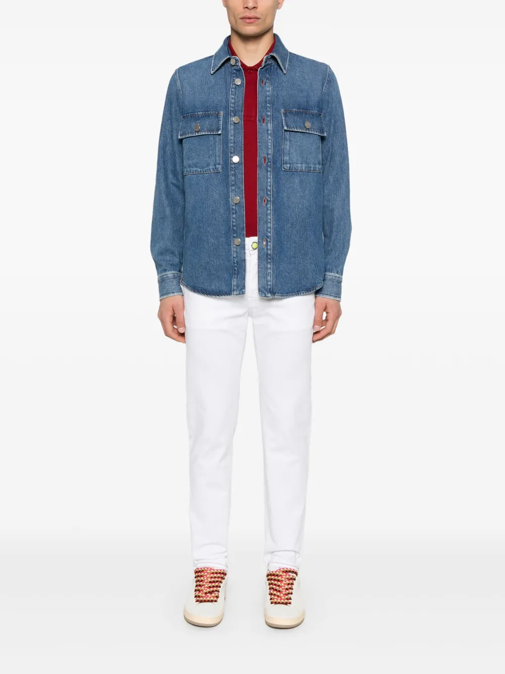 Jacob Cohën denim shirt jacket | Denim Jackets | Image 2