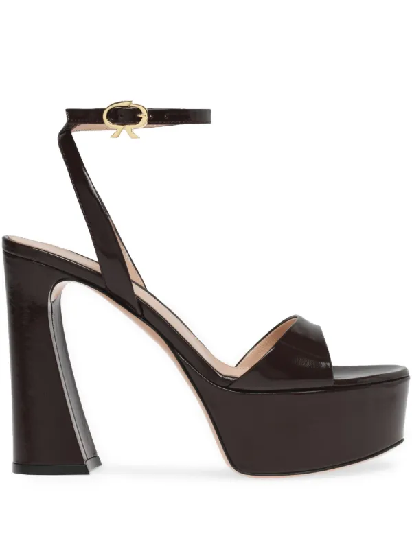 【★完売必至★】Gianvito Rossi ☆ NANCY サンダル Gianvito Rossi Nancy 70mm サンダル | レッド | FARFETCH JP