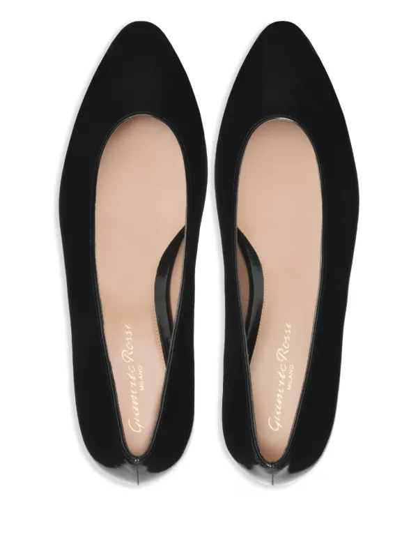 送料関税込★Gianvito Rossi★アメリア レザー バレエフラット 送料関税込☆Gianvito Rossi☆アメリア レザー バレエフラット