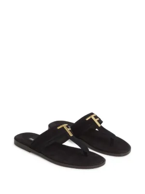 【Tom Ford】ロゴスエードサンダル 27cm TOM FORD(トムフォード) サンダル(メンズ) - 海外通販のBUYMA