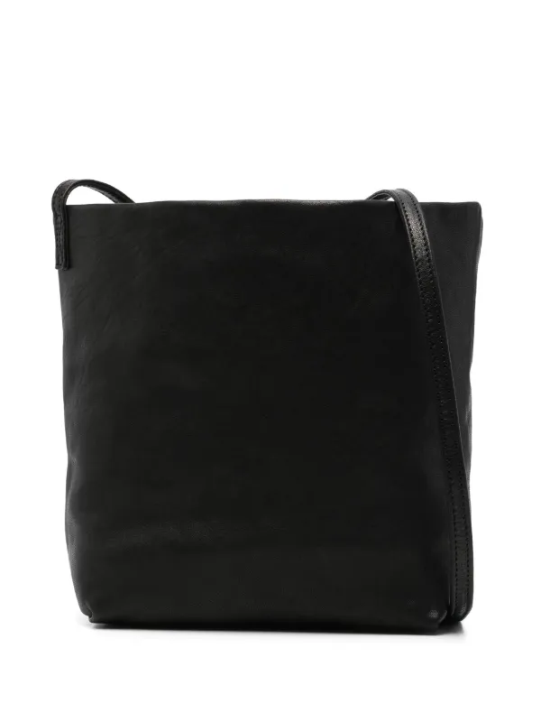Ann Demeulemeester Ger Mini Soft Cross Body Bag in Black