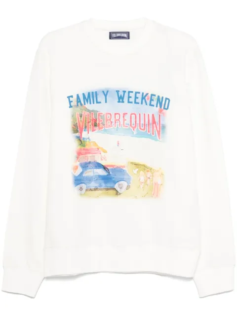 Vilebrequin sudadera con estampado gráfico