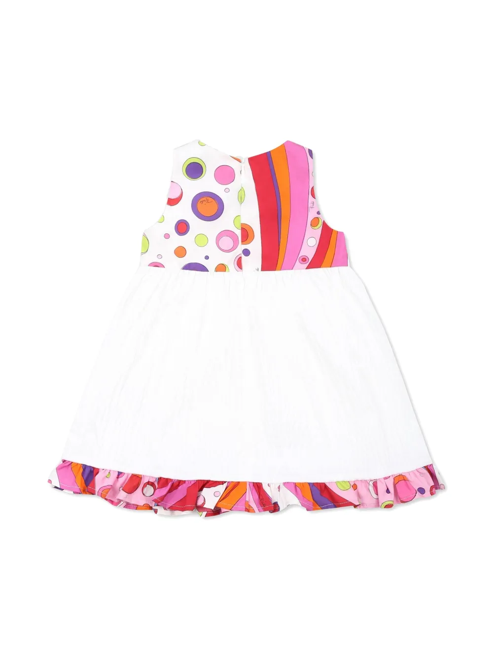 PUCCI Junior Fontane-print - Wit