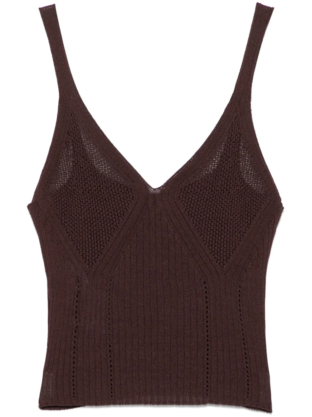 knitted tank top