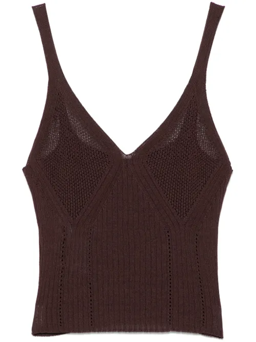 Débardeur en maille - TWINSET - Modalova