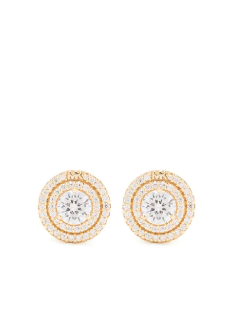 Michael Kors crystal embellishment earrings