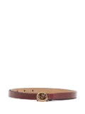 Michael Kors logo charm belt - Brown