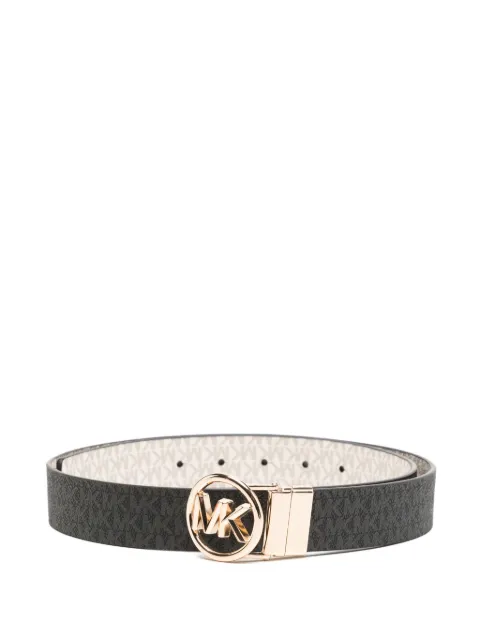 Michael Kors all-over logo print belt
