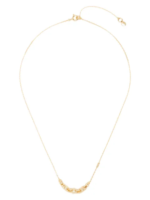 Michael Kors chain link detailing necklace