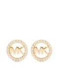 Michael Kors past-back fastening earrings - Gold