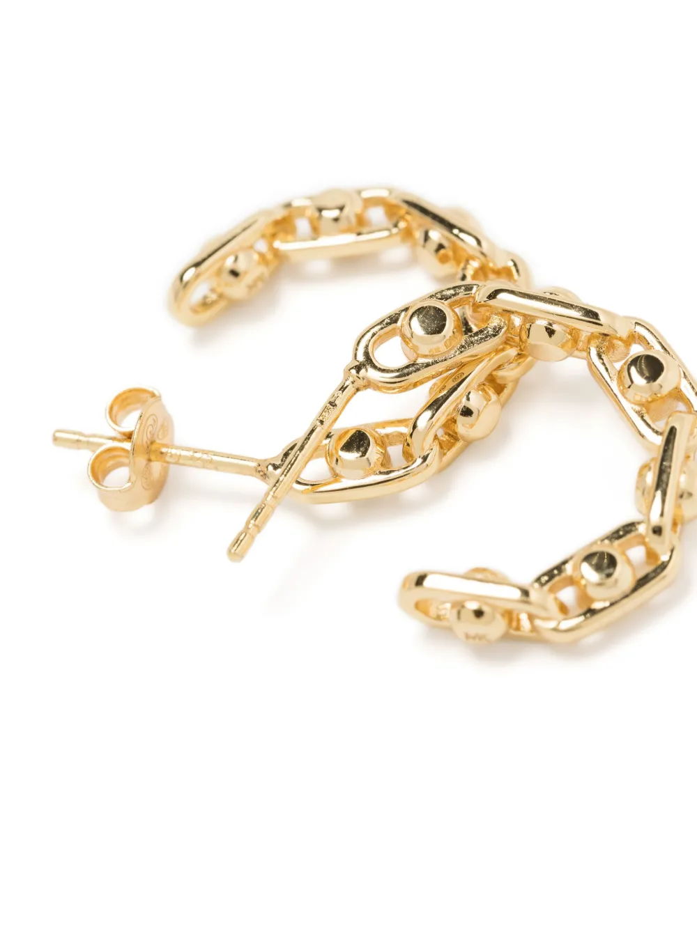  Michael Kors Chain-link Detailing Earrings - Gold 