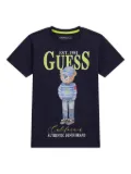 guess kids organic cotton T-shirt - Blue