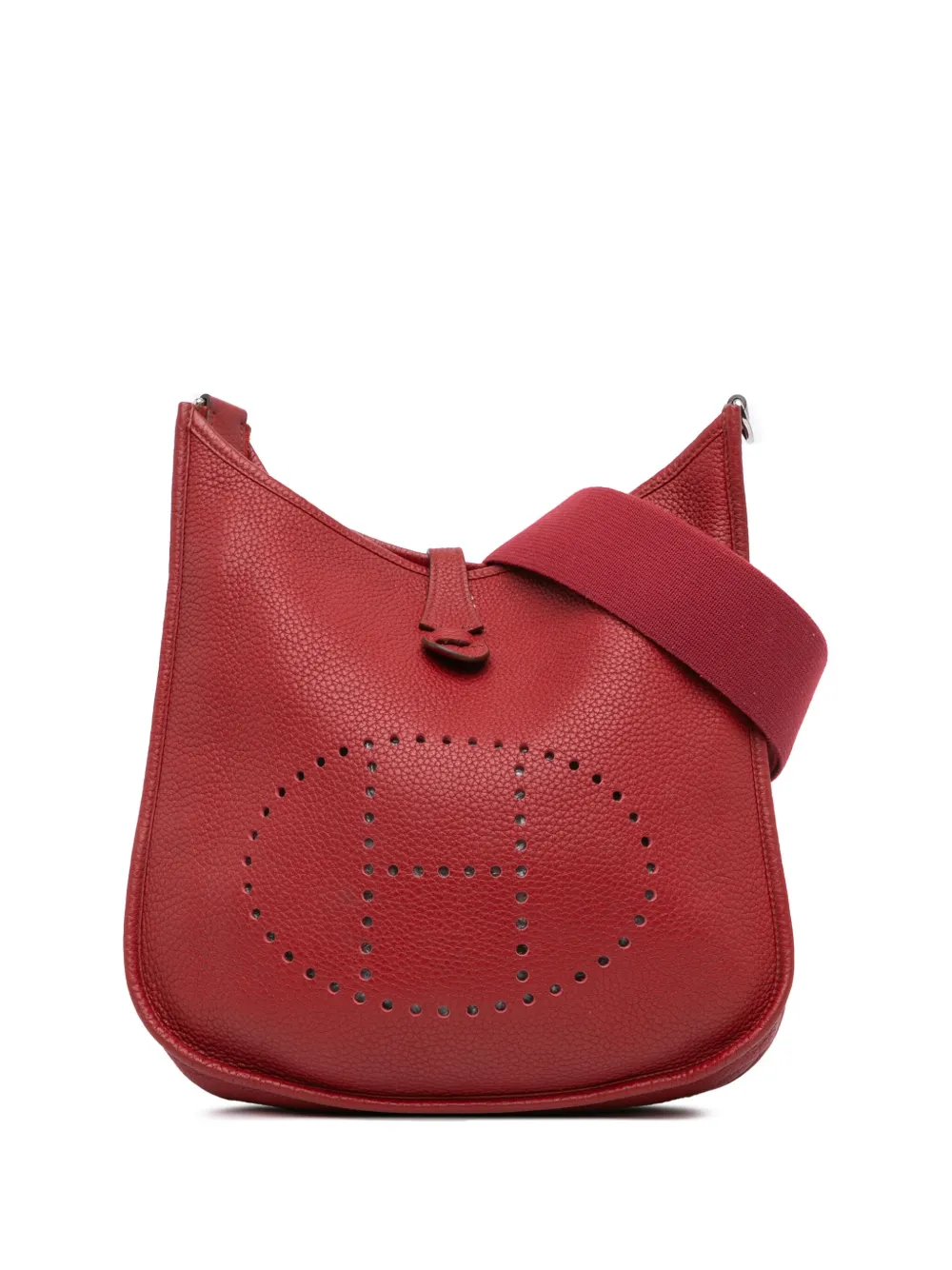 Hermès Pre-Owned 2000-2020 クレマンス エヴリン III 29 PM ショルダーバッグ - レッド Hermès Pre-Owned 2000-2020 クレマンス エヴリン III 29 PM ショルダーバッグ - レッド