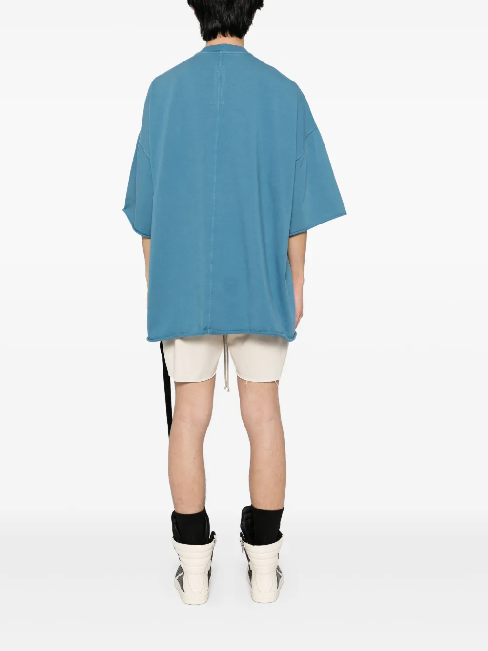 Rick Owens DRKSHDW Tommy T-shirt Blauw
