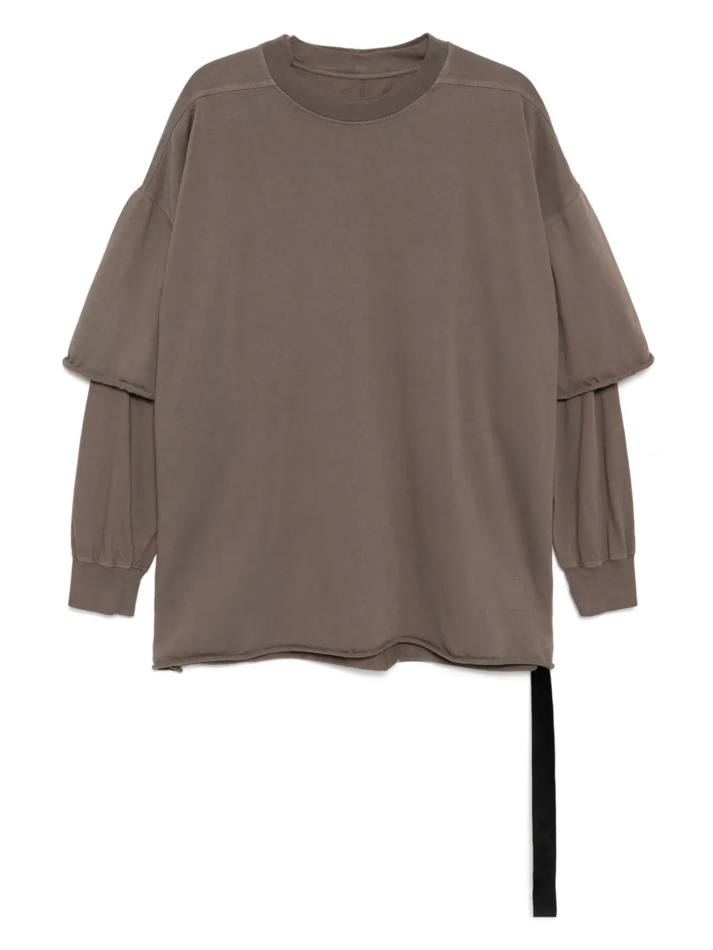 Rick Owens DRKSHDW playera Tommy Hustler | marrón | Image 1
