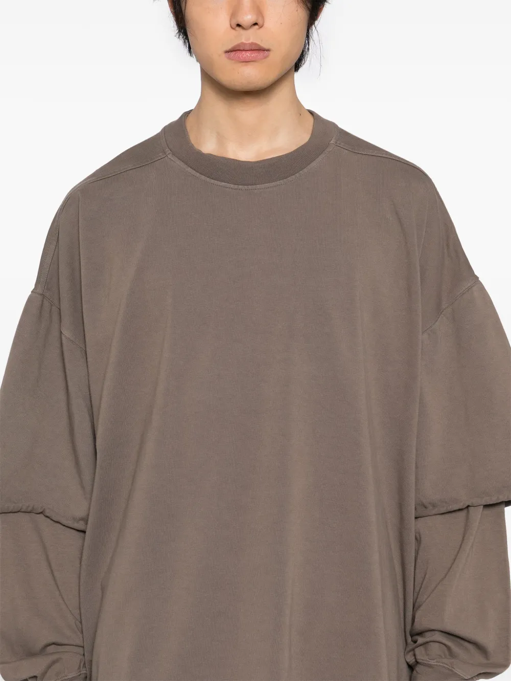 Rick Owens DRKSHDW Tommy Hustler T-shirt Bruin