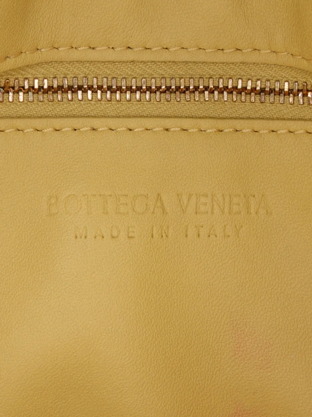 Pre-owned Bottega Veneta 2012-2024 Nappa Intrecciato Padded Chain Cassette Satchel In Yellow