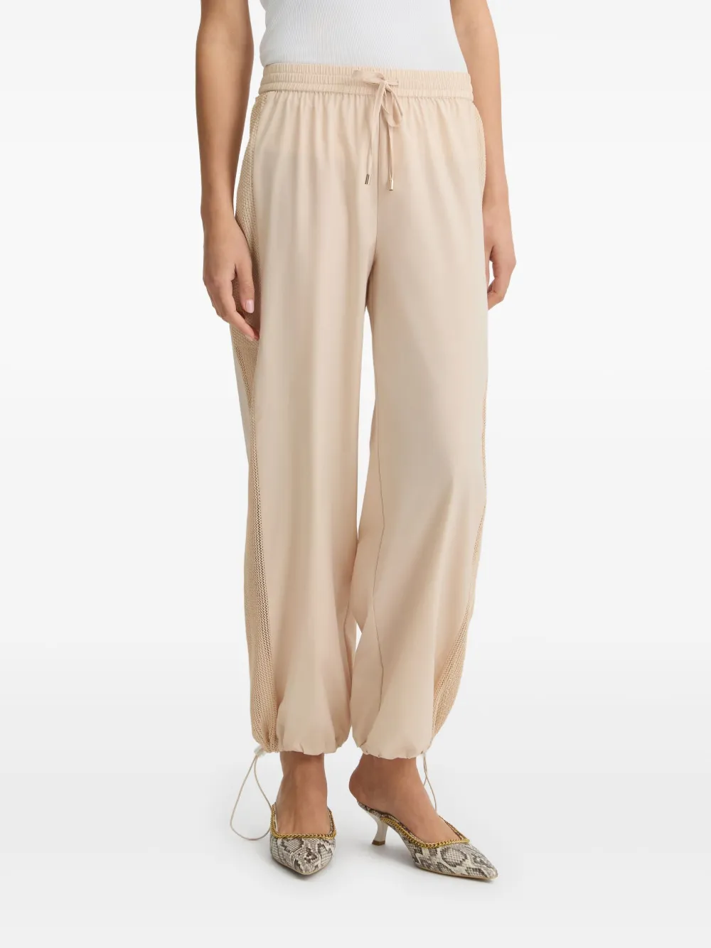 LIU •JO DRAWSTRING TROUSERS