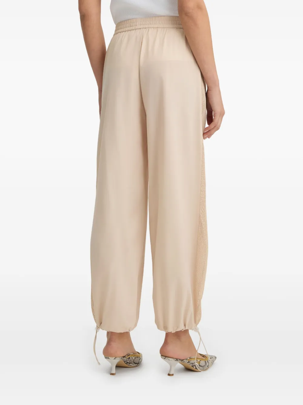 LIU •JO DRAWSTRING TROUSERS