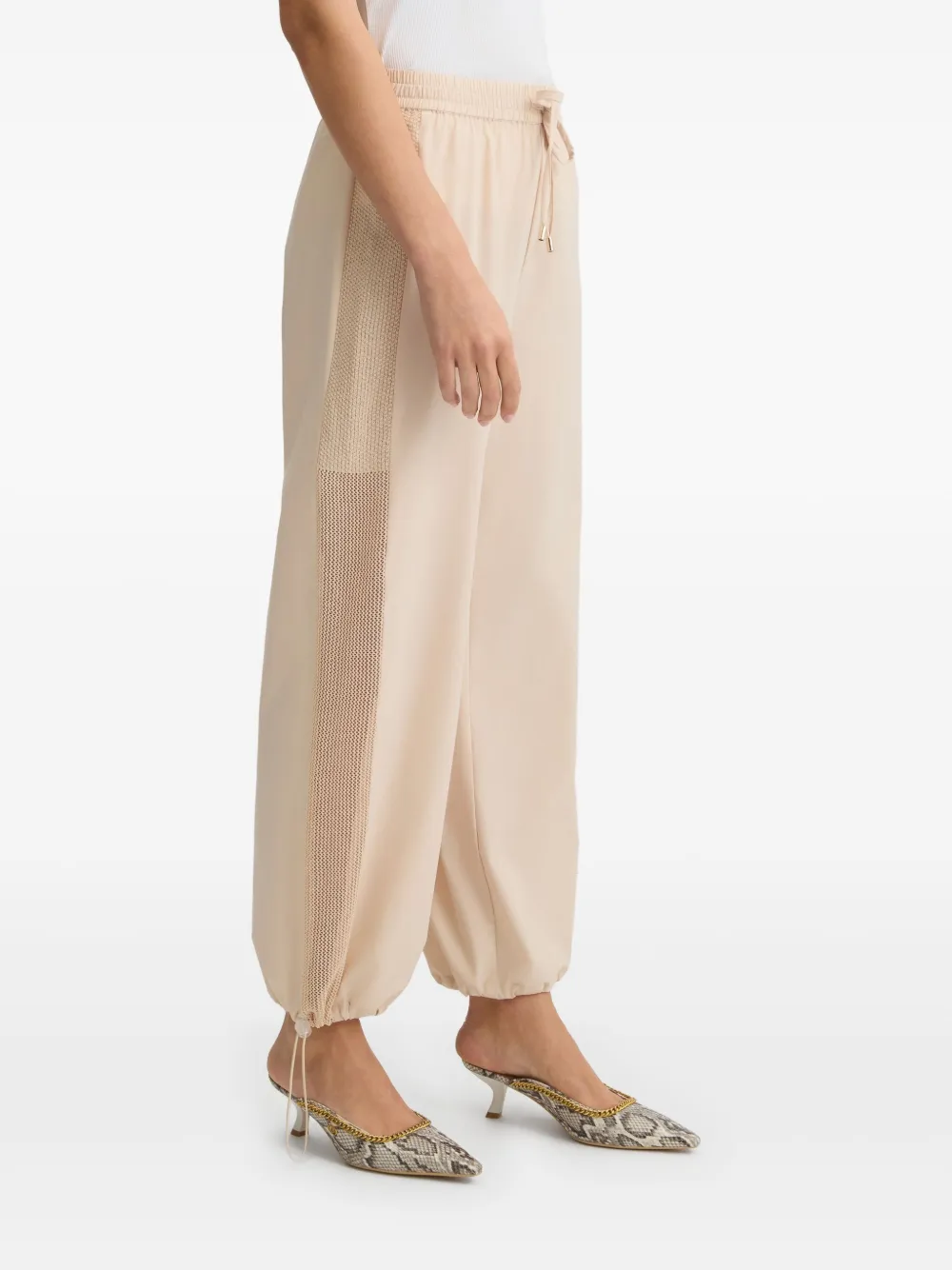 LIU •JO DRAWSTRING TROUSERS