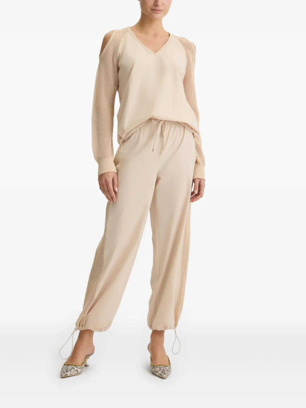 LIU JO drawstring trousers | Knitted Trousers | Image 2