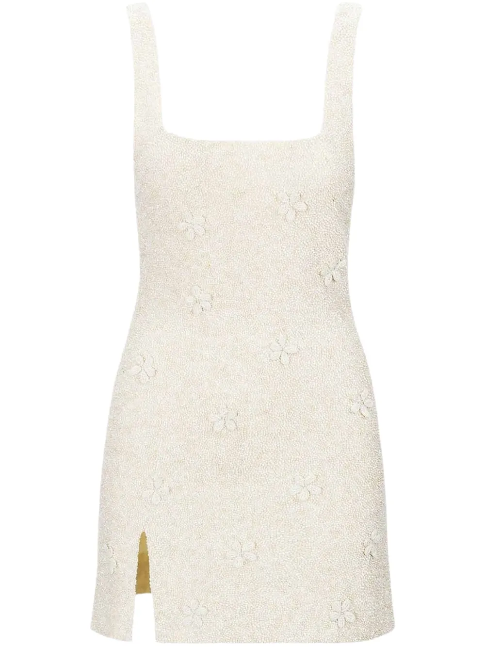 STAUD Le Sable jurk Beige