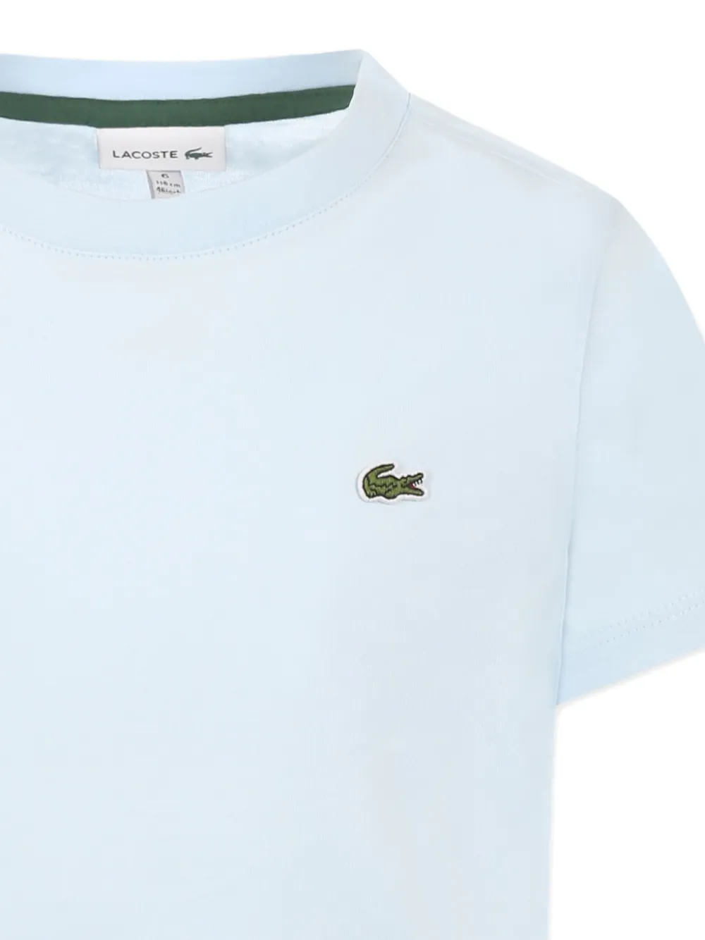 Lacoste Kids T-shirt con applicazione logo | Top | Image 3