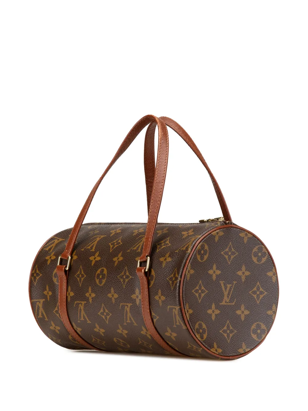 Louis Vuitton Pre-Owned 2001 Papillon 26 handtas met monogram - Bruin