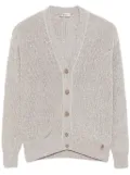Herno sequin-embellished cardigan - Neutrals