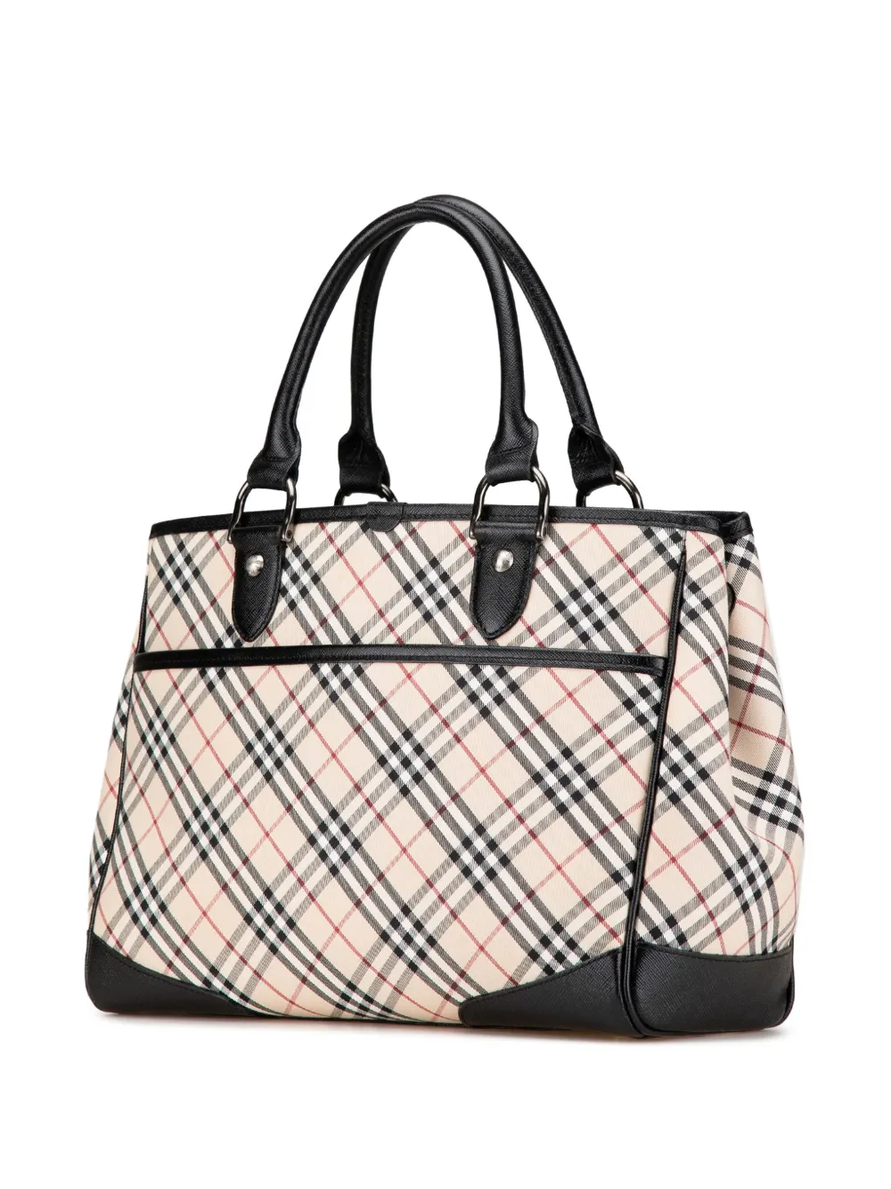 Burberry Pre-Owned 2000-2017 Nova Check canvas shopper - Bruin