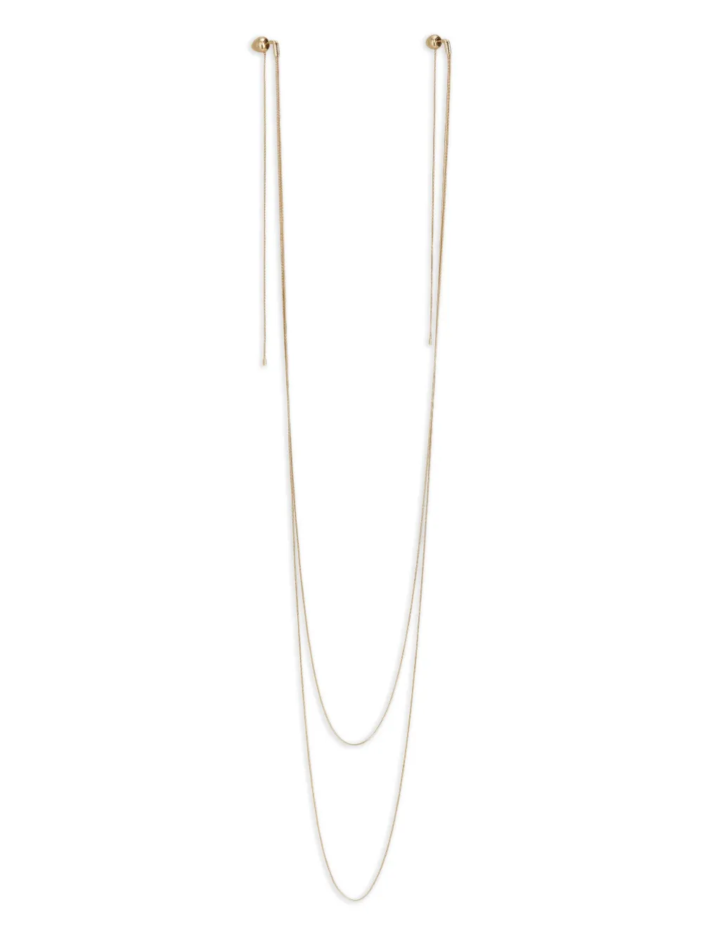 Alaïa earrings necklace | Gold | Image 1