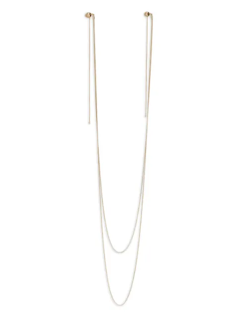 Alaïa earrings necklace
